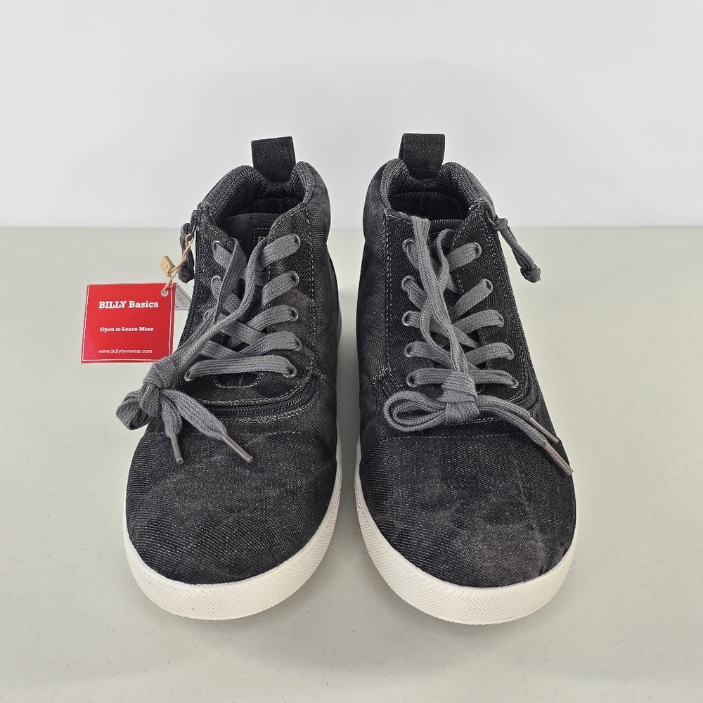 BILLY Footwear Big Kids Boys Adaptive Sneakers Size 7W Wide NWT